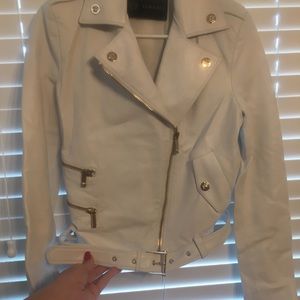 New Authentic Versace woman Genuine white leather